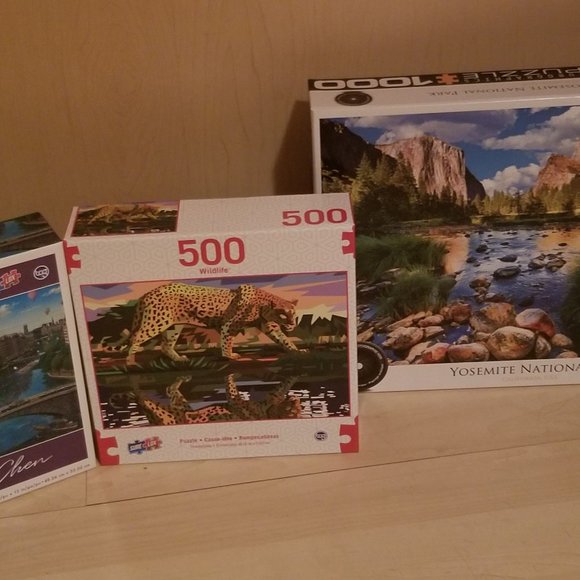 3 Puzzles - Picture 1 of 1